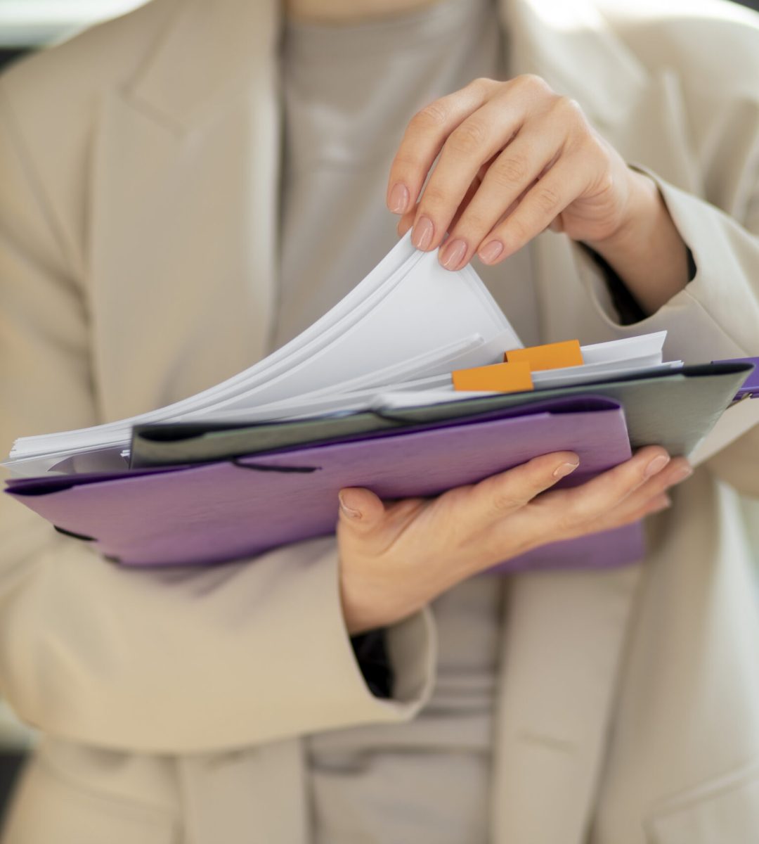 young-adult-organizing-documents